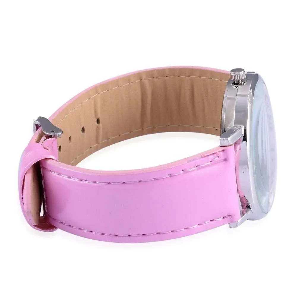 STRADA Watch Austrian Crystal Pink